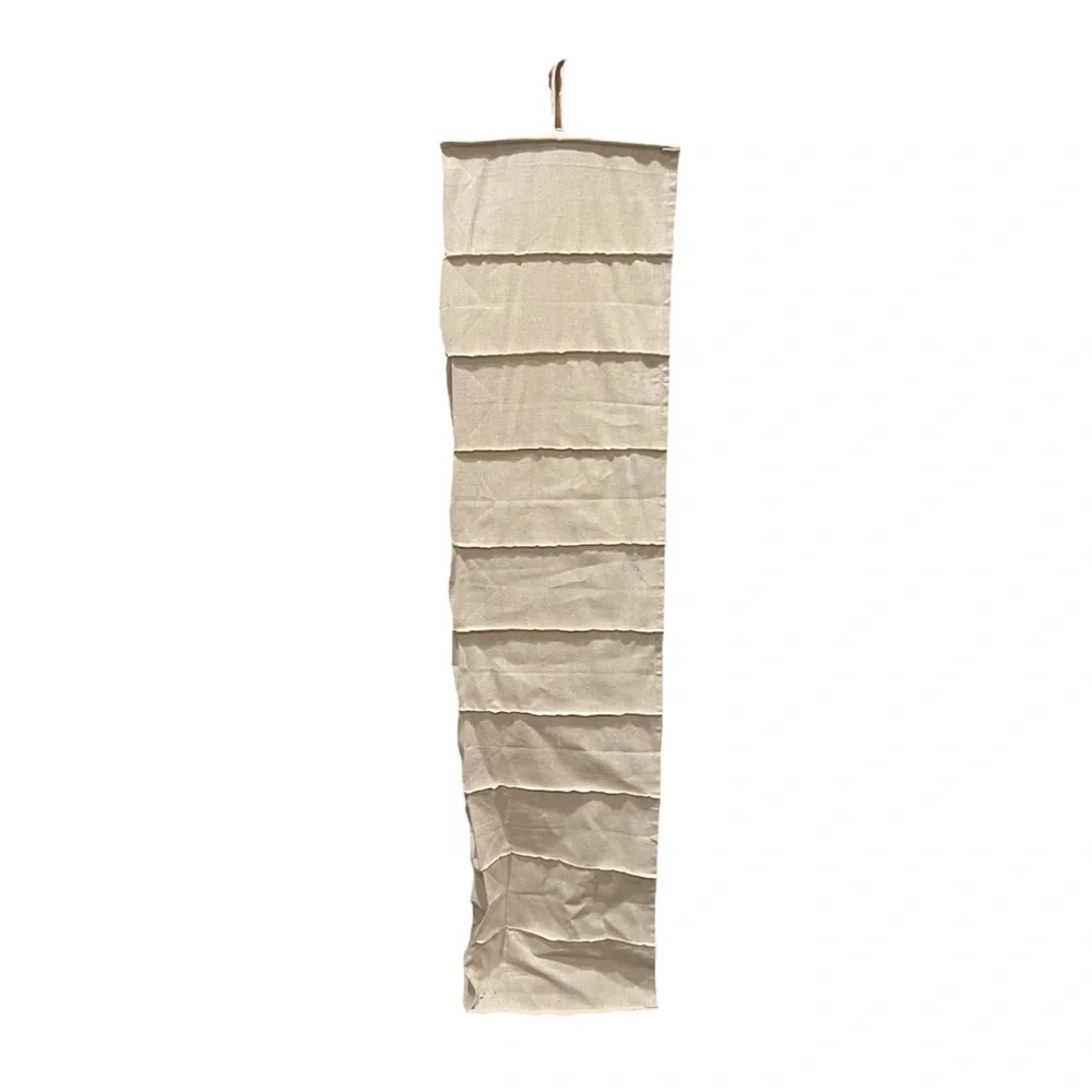 Canvas Hanging Shoe Organizer For Closet